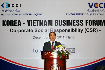 Korean investors boost corporate social responsibility in Vietnam